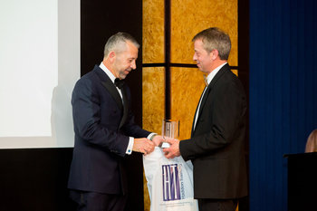 Mark Beever presented with the Haddon Training British Equestrian Team Grooms Award Mark Beever presented with the Haddon Training British Equestrian Team Grooms Award